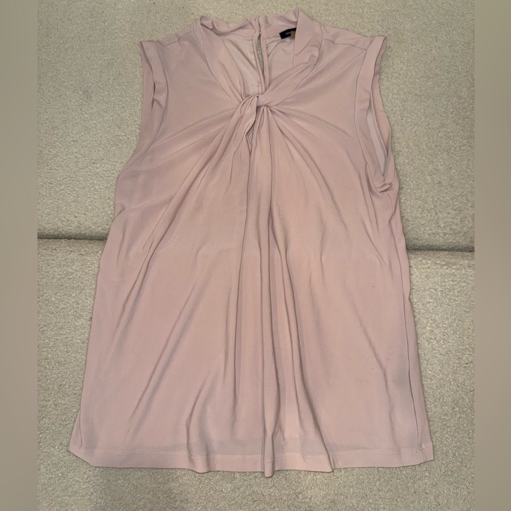 Tommy Hilfiger Tie Front Pink Blouse